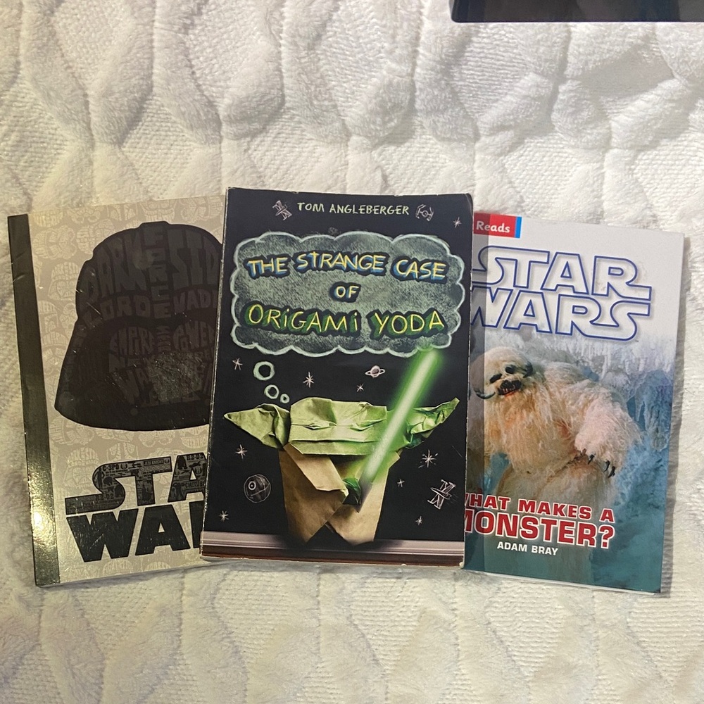 Star Wars Kids Book Set - Black, Green, Blue